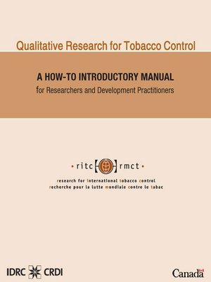 cover image of Qualitative Research for Tobacco Control